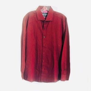Robert  Graham  Red Long Sleeve Shirt